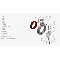 Warex DKZ APS?系列蝶閥，可在 -40 °C 至 +200 °C 的溫度范圍內(nèi)使用