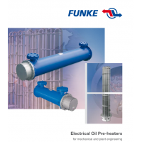 FUNKE 電油預(yù)熱器，特別適用于室外區(qū)域和需要規(guī)定油溫的試驗臺上的機器