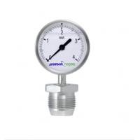 德國Negele Messtechnik MAN-63 壓力表，帶 63 mm 刻度