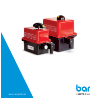 bar GmbH 電動執(zhí)行器 STV系列，使用壽命長、運行可靠性高等特點