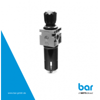 德國bar GmbH 過濾減壓閥 MW-C 型，結(jié)構(gòu)緊湊，帶有集成緊固鉆