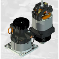 Ankarsrum 通用交流電機，可提供不同的軸承支架和各種風(fēng)扇設(shè)計