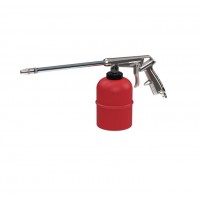 Riegler直噴管噴槍SPR1L帶塑料杯，容量約 1.0 升，啞光紅色